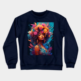 Gorgeous curls 02 Crewneck Sweatshirt